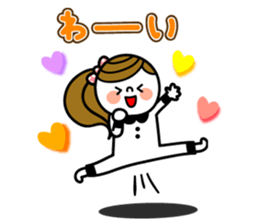 Message Women's sticker sticker #8254941