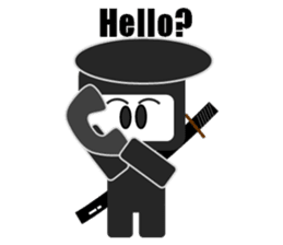 Japanese NINJA stickers English version2 sticker #8255524