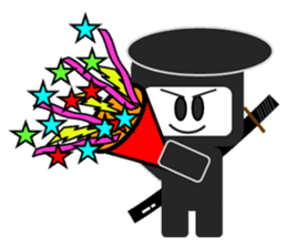 Japanese NINJA stickers English version2 sticker #8255530