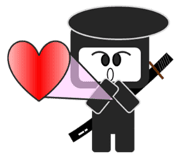 Japanese NINJA stickers English version2 sticker #8255531