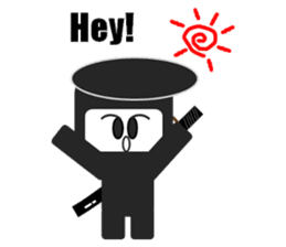 Japanese NINJA stickers English version2 sticker #8255536