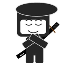 Japanese NINJA stickers English version2 sticker #8255538