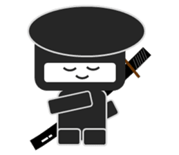 Japanese NINJA stickers English version2 sticker #8255548