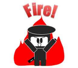 Japanese NINJA stickers English version2 sticker #8255551