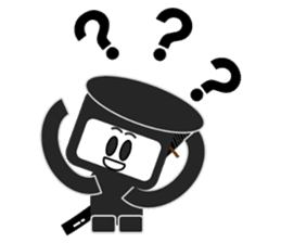Japanese NINJA stickers English version2 sticker #8255563
