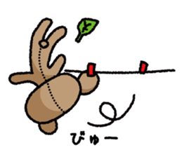 Stuffed animal bear sticker sticker #8256425