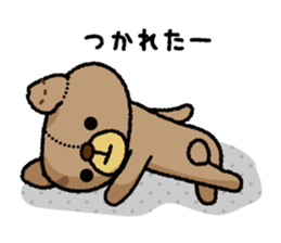 Stuffed animal bear sticker sticker #8256435