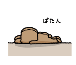 Stuffed animal bear sticker sticker #8256442