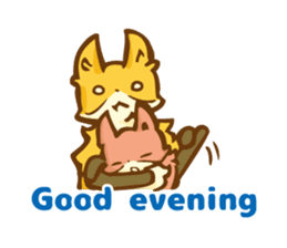 The story of Fox 1-5 (greetings) [Eng] sticker #8256617