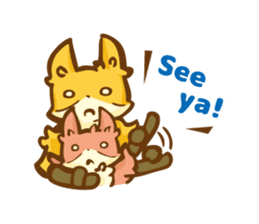 The story of Fox 1-5 (greetings) [Eng] sticker #8256623