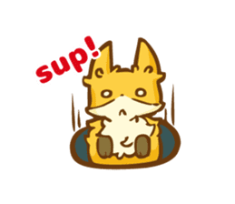 The story of Fox 1-5 (greetings) [Eng] sticker #8256626