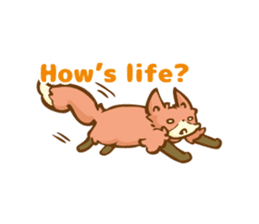 The story of Fox 1-5 (greetings) [Eng] sticker #8256629