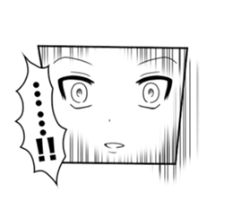 Japanese MANGA vol.2 sticker #8256739