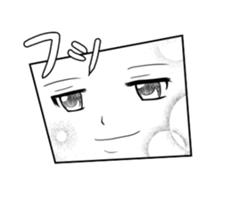 Japanese MANGA vol.2 sticker #8256743