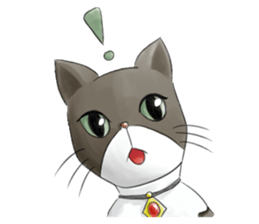 Cat lover! sticker #8257029