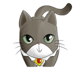 Cat lover! sticker #8257030