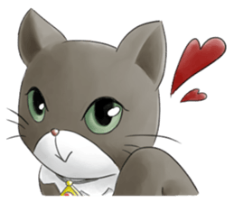 Cat lover! sticker #8257034