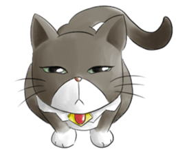 Cat lover! sticker #8257035
