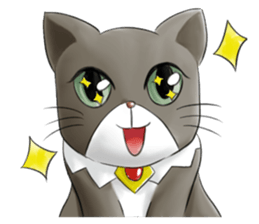 Cat lover! sticker #8257037