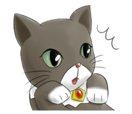 Cat lover! sticker #8257038