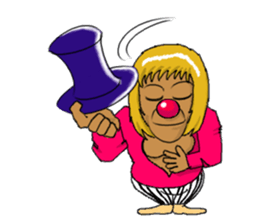 Parent-child orangutan sticker #8257432