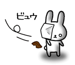 Frequently used message Rabbit 3 sticker #8257899
