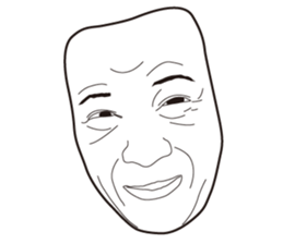 The Real Face Sticker 6 sticker #8258332