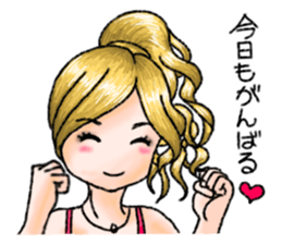 Japanese Sweet Girl Stickers 1 sticker #8258737