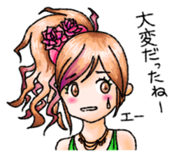 Japanese Sweet Girl Stickers 1 sticker #8258740