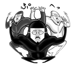 higeji mask part3 sticker #8259175