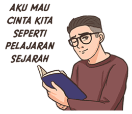 Jurus PDKT 3 sticker #8260019