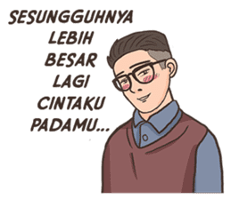 Jurus PDKT 3 sticker #8260024