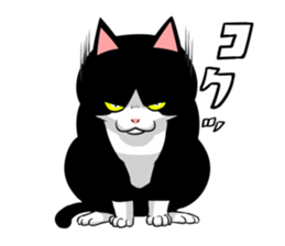 A little fat cat 3 sticker #8260166