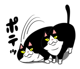 A little fat cat 3 sticker #8260168