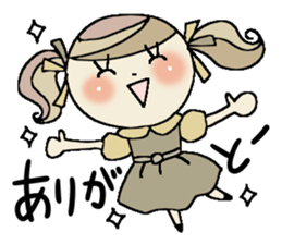 I am a girl ! 2 sticker #8260328