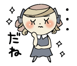 I am a girl ! 2 sticker #8260356