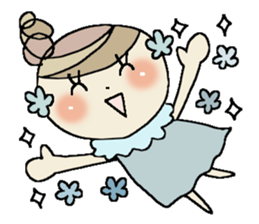 I am a girl ! 2 sticker #8260362