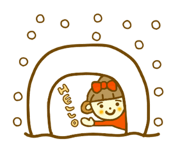 Winter Ohagi chan sticker #8260538
