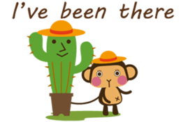 Words of encouragement with SaruSaru sticker #8260731