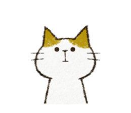 Cute cat 'Cyanpachi'. no.4 sticker #8260864