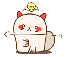 Fluffy Nyan & Ms. Pippy sticker #8260901