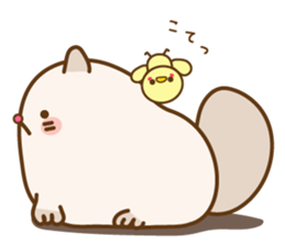 Fluffy Nyan & Ms. Pippy sticker #8260911