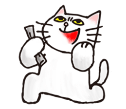 cat sticker include octopus sticker #8261182