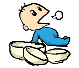 WA WA WA~BABY'S !!! sticker #8261416