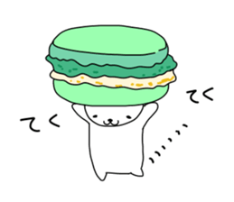 sweets holic bear sticker #8261496