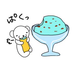 sweets holic bear sticker #8261503