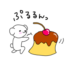 sweets holic bear sticker #8261506