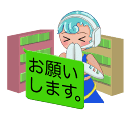 I live in smartphone sticker #8261657