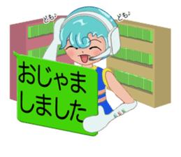 I live in smartphone sticker #8261667