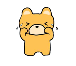 Kumachan of the bear sticker #8262095